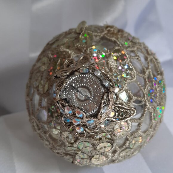 Handmade Christmas ornament stained glass #623 - Picture 6 of 6